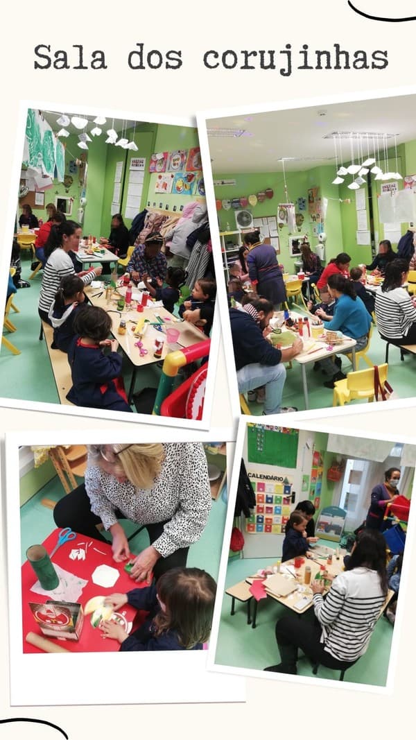 Atelier de Natal trouxe as famílias até à nossa Escola — foto 8