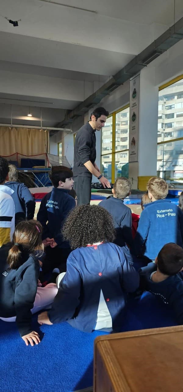 Alunos do Externato Pica-Pau em Aventura Gímnica no Sporting CP — foto 11