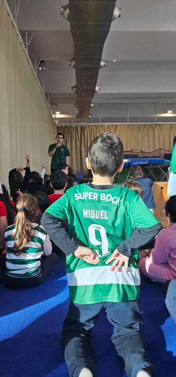Alunos do Externato Pica-Pau em Aventura Gímnica no Sporting CP — foto 15