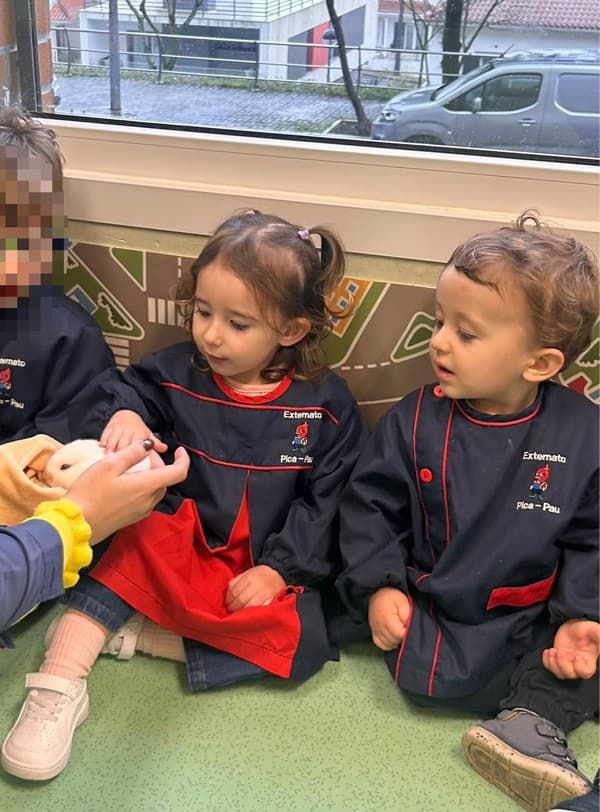 Uma visita muito especial na sala dos Leõezinhos — foto 2