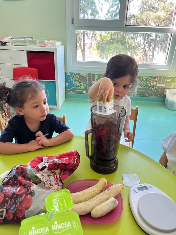 Sala dos 2 anos prepara gelado saudável — foto 10