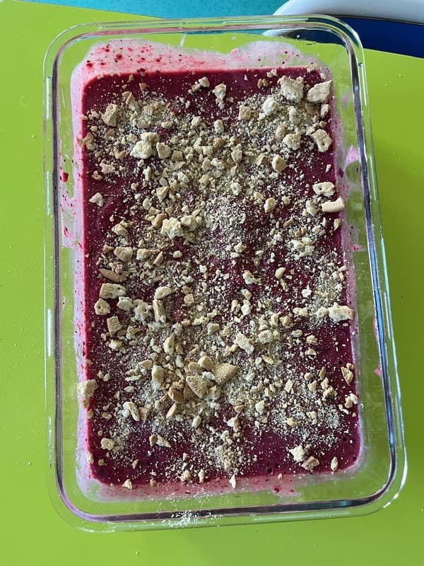 Sala dos 2 anos prepara gelado saudável — foto 4