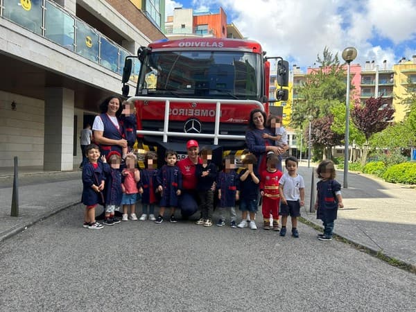 Bombeiros de Odivelas visitaram o Externato Pica-Pau — foto 12