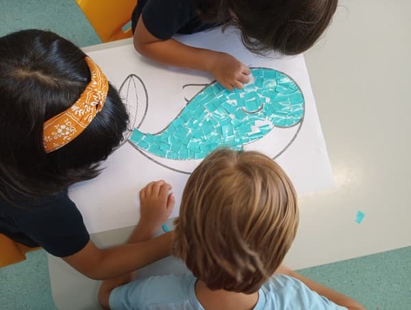 Alunos do Pica-Pau construíram um Painel de Verão — foto 1