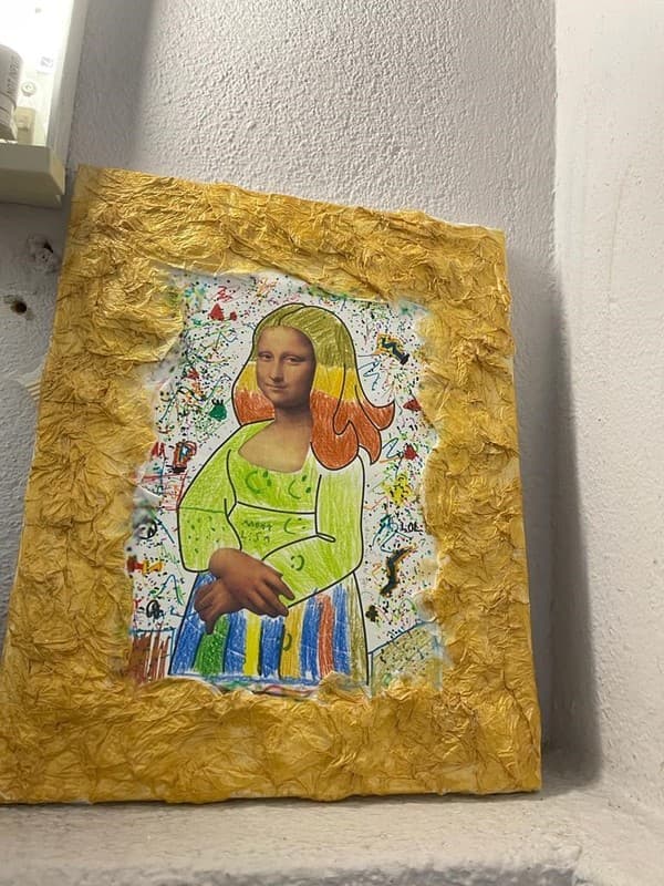 Mona Lisa de visita ao nosso Externato — foto 15