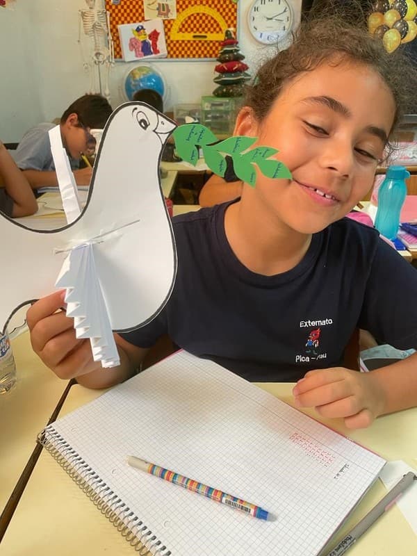 Turma do 4.º ano assinala o Dia Mundial da Paz — foto 3