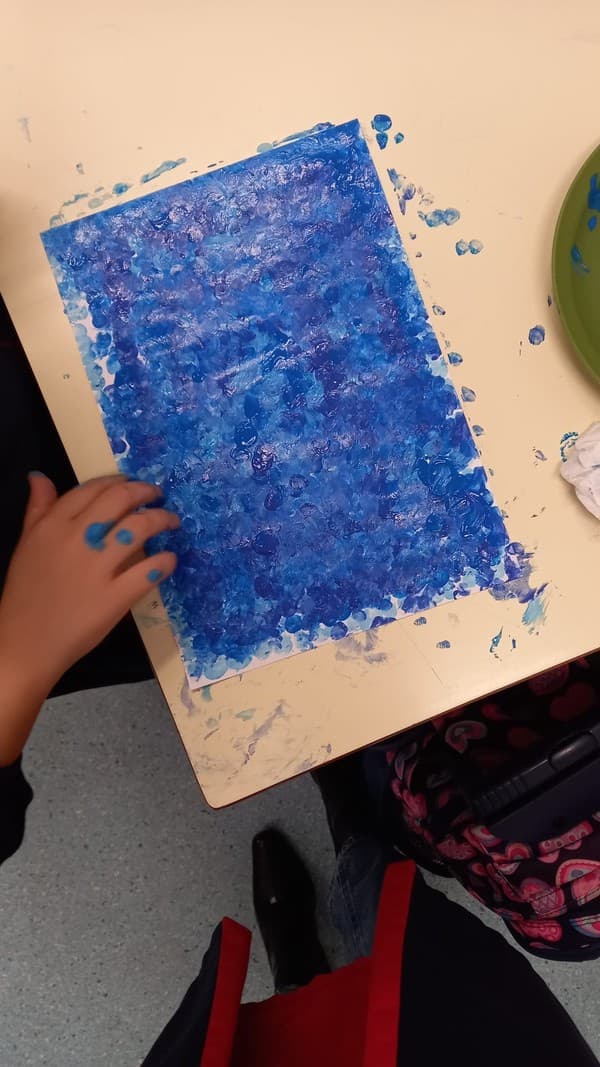 Turma do 3.º ano deixou-se inspirar por Monet — foto 1