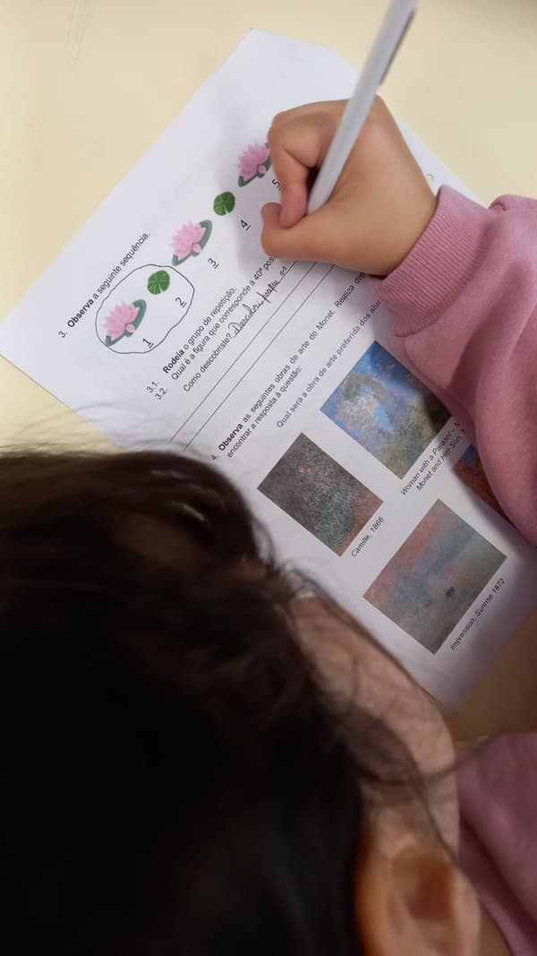 Turma do 3.º ano deixou-se inspirar por Monet — foto 6