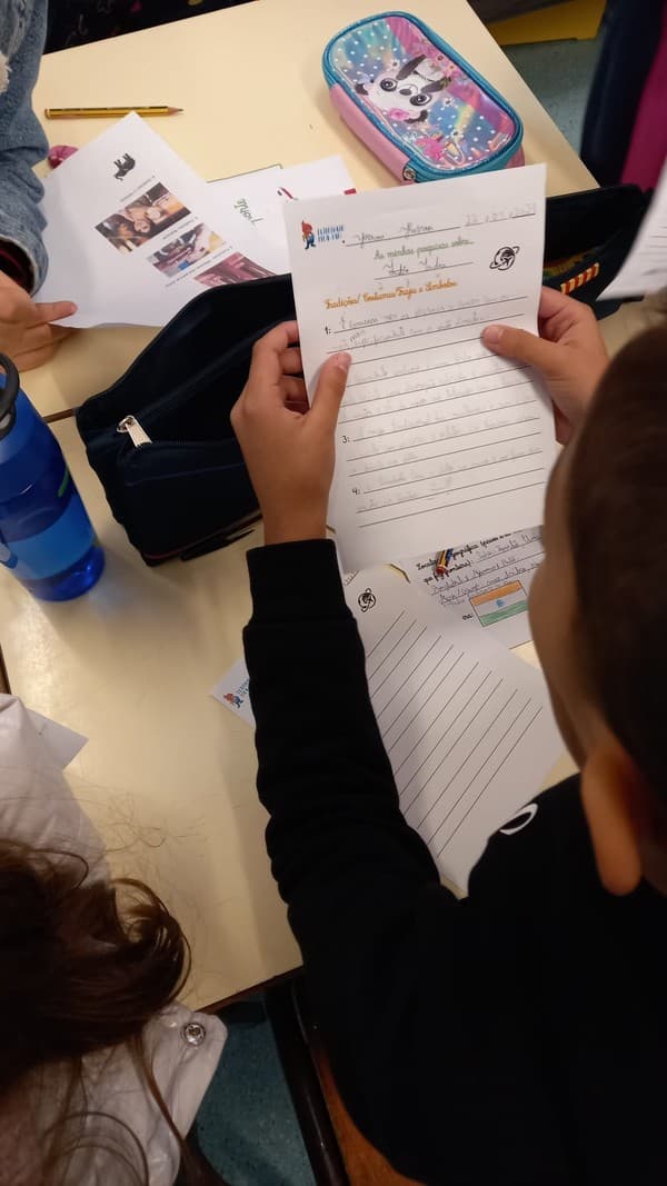 Alunos do 3.º ano foram até à Índia — foto 5
