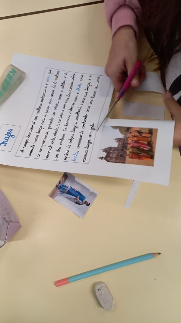 Alunos do 3.º ano foram até à Índia — foto 10