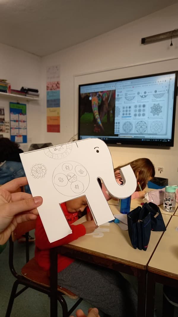 Alunos do 3.º ano foram até à Índia — foto 11