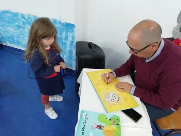João Pedro Condesso visitou a nossa Escola — foto 3