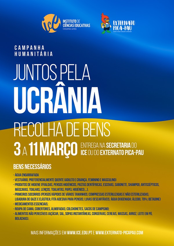 Campanha Humanitária “Juntos pela Ucrânia!”