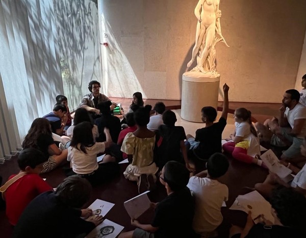 Turma do 4.º ano em visita ao Museu Calouste Gulbenkian