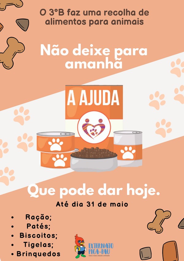 Recolha solidária para animais do Parque dos Bichos