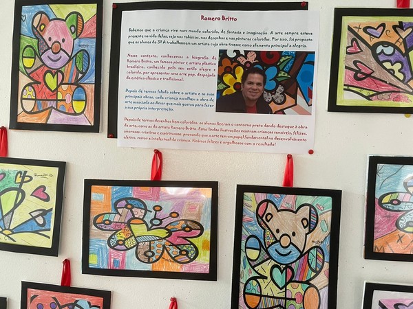 Pinturas com alegria