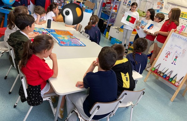 Pinguins comemoraram Dia de Portugal com a ajuda do 4.º ano