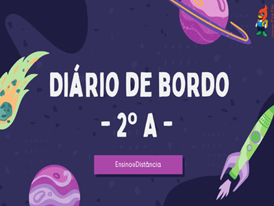 O 2.º ano fez um Diário de Bordo durante o confinamento