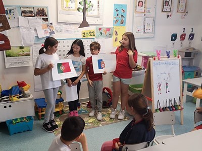 Pinguins comemoraram Dia de Portugal com a ajuda do 4.º ano