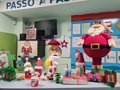 Atelier de Natal trouxe as famílias até à nossa Escola