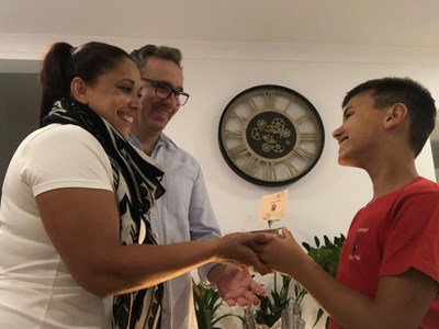 Turma dos finalistas assinala o Dia Internacional da Família