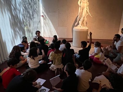 Turma do 4.º ano em visita ao Museu Calouste Gulbenkian