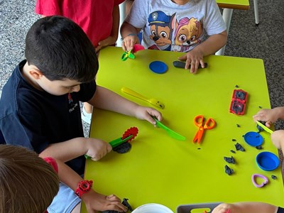A arte não tira férias no Externato Pica-Pau