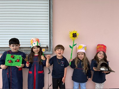 Exploradores celebram a Primavera com criatividade e imaginação