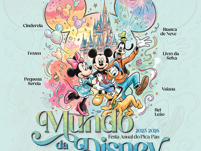 Externato Pica-Pau celebra magia Disney na Festa Anual 