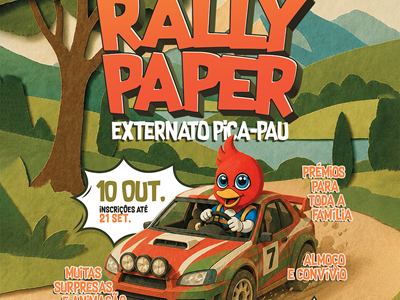 Rally Paper do Externato Pica-Pau com desafios, aventura e espírito de equipa 